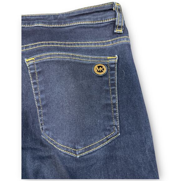 EUC Michael Kors Izzy Skinny Jeans Dark Wash Size 14 - Picture 9 of 9